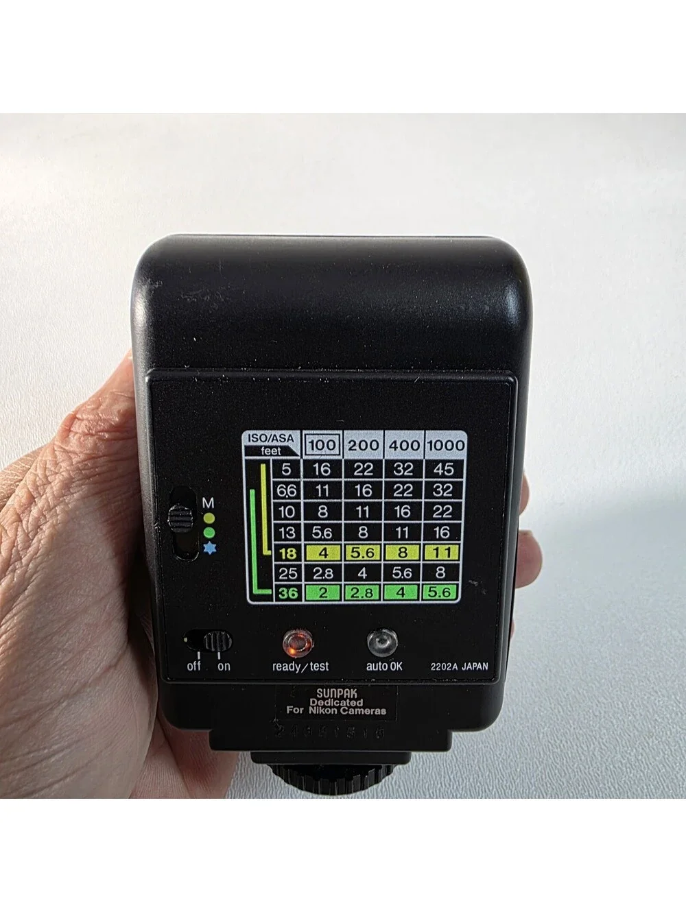 Sunpak auto 221